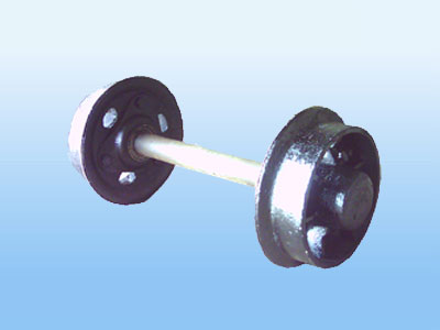 1T、1.5T礦車輪對(duì)
